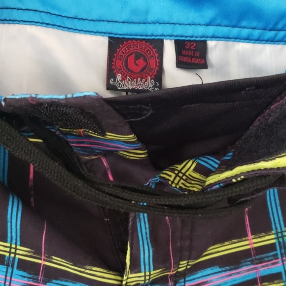 Burnside men's board shorts size 32 - Picture 3 of 4